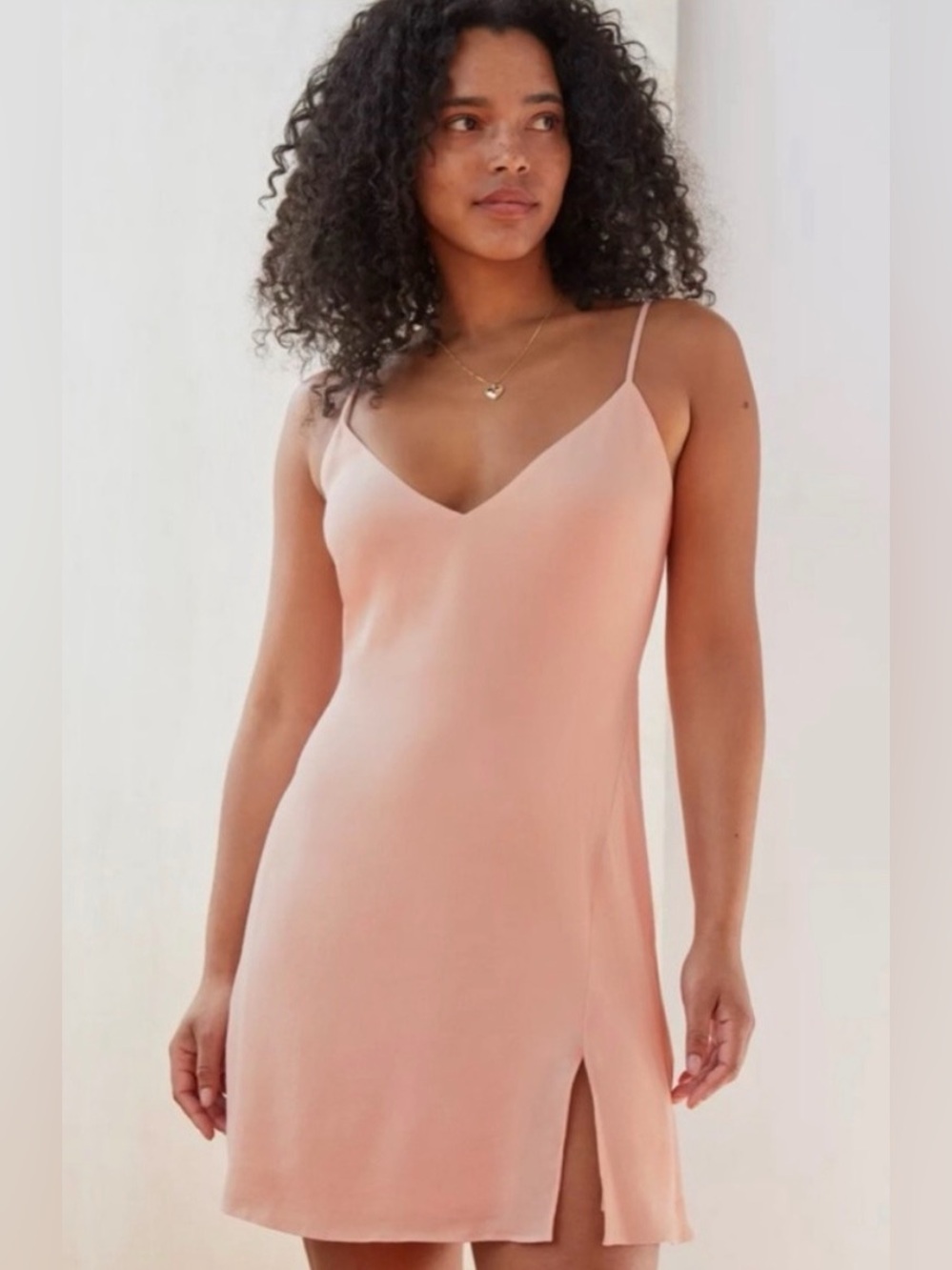 Aritzia Wilfred Soft Pink Dress